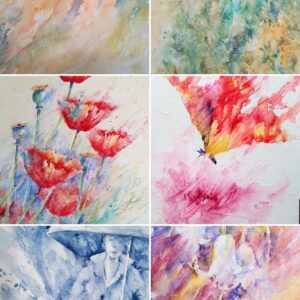 The Ultimate Textural Watercolour and Gesso Course